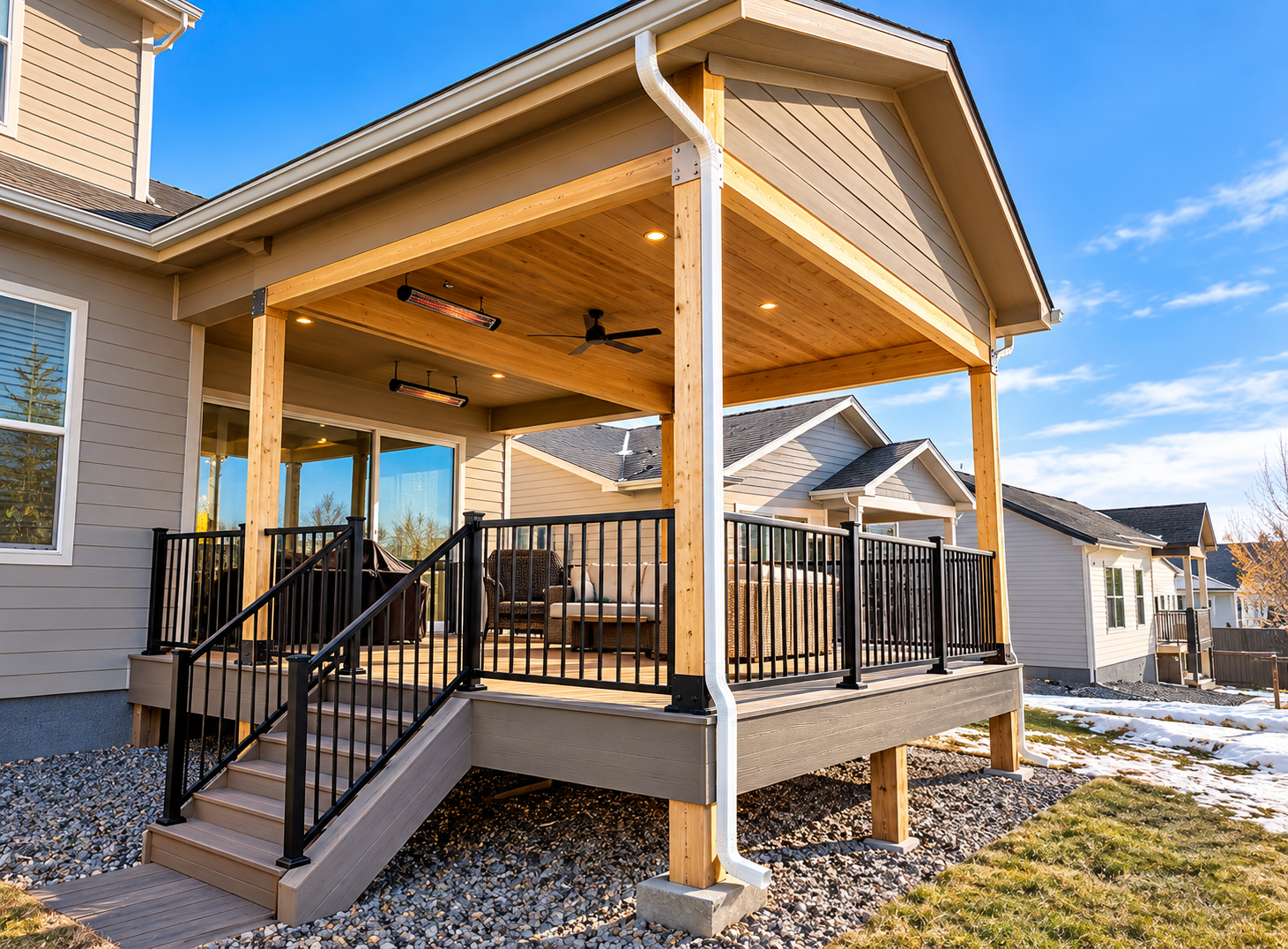 Covered Deck